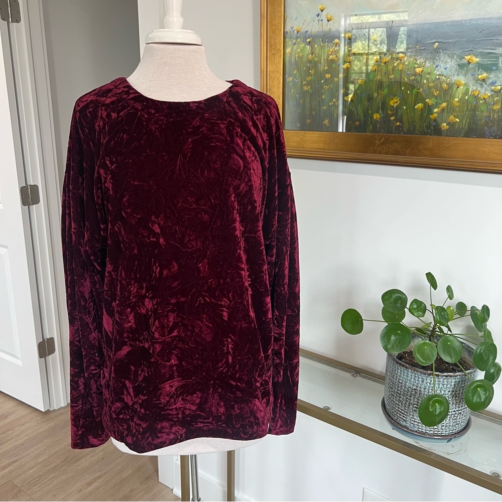 beautiful crushed velvet sweater